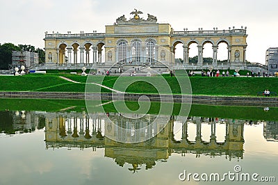 Schonbrunn Palace Gloriette Editorial Stock Photo