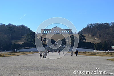 Schonbrunn Palace Editorial Stock Photo