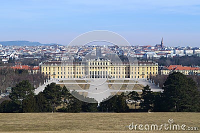 Schonbrunn Palace Editorial Stock Photo