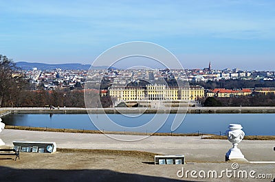 Schonbrunn Palace Editorial Stock Photo