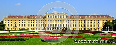 Schonbrunn Palace, Vienna, Austria Editorial Stock Photo