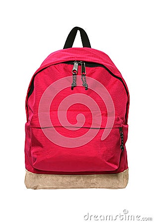 School backpack Stock Photo