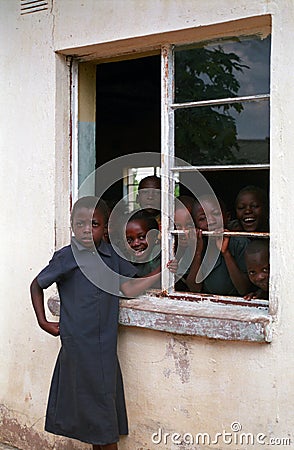 School, Batoka, Zambia Editorial Stock Photo