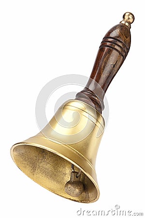 School Bell - Isolated Stock Photo