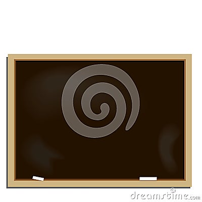 School blackboard Vector Illustration