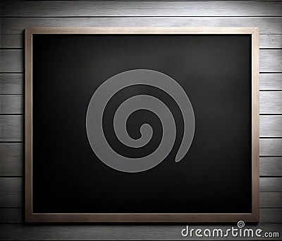 School blackboard. Wooden background Stock Photo