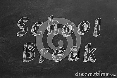 School Break Stock Photo