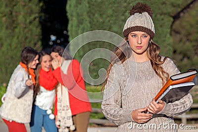 School bullies Stock Photo