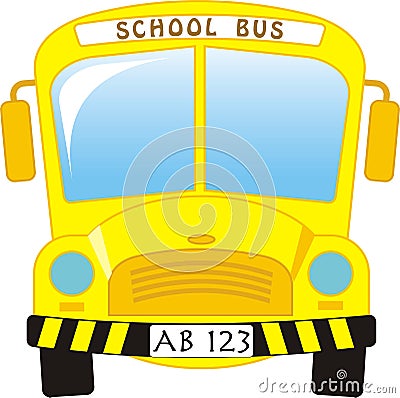 School bus Vector Illustration