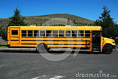 School-bus Stock Photo