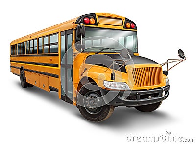 School Bus Stock Photo