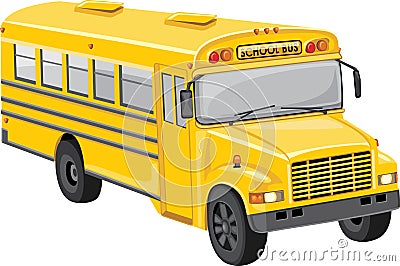 School bus Vector Illustration