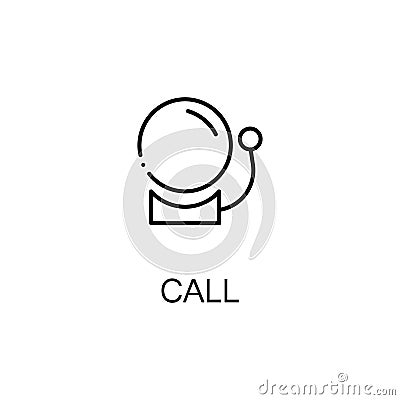 School call icon Vector Illustration