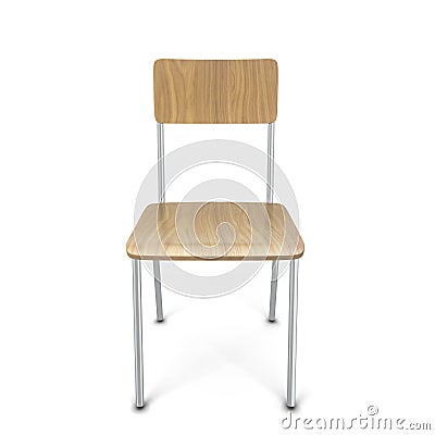 School chair Cartoon Illustration