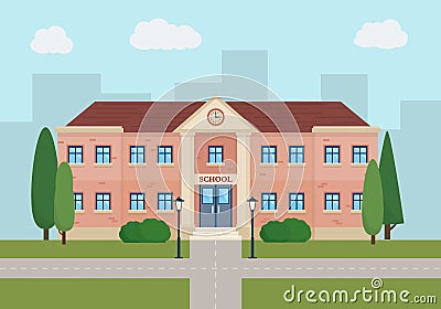 School and education. Vector Illustration