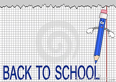 School frame Vector Illustration