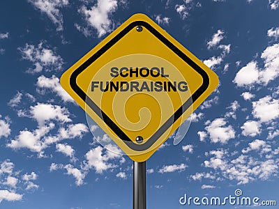 School fundraising Stock Photo