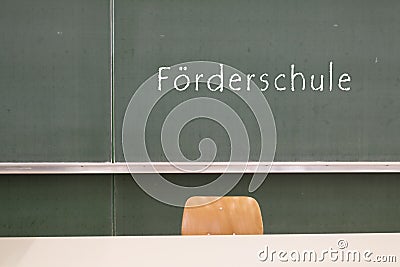 School kind in Germany image Stock Photo