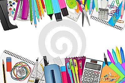 School / office supplies Stock Photo