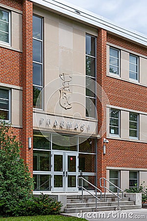 School of Pharmacy at Sudro Hall North Dakota State University Editorial Stock Photo