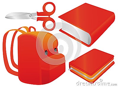 School set two Vector Illustration