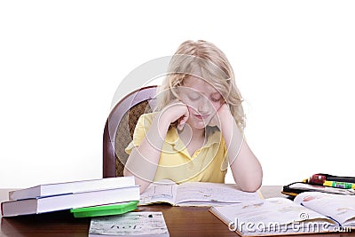 School stress Stock Photo