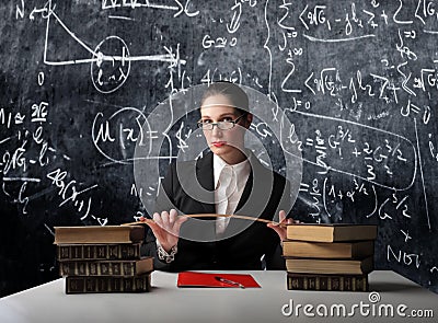 School teacher Stock Photo