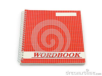 School wordbook Stock Photo
