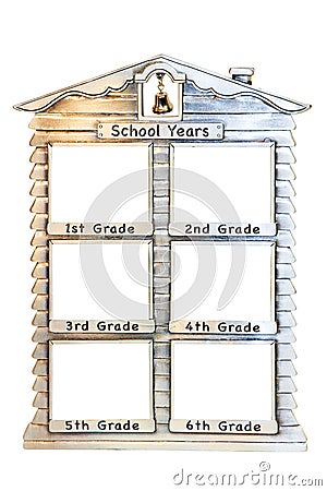 School years frame Stock Photo