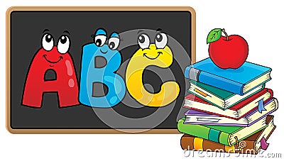 Schoolboard topic image 3 Vector Illustration