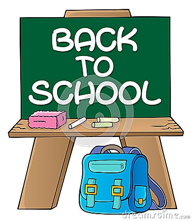 Schoolboard topic image 2 Vector Illustration