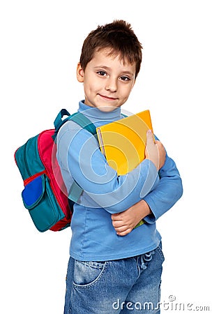 Schoolboy Stock Photo