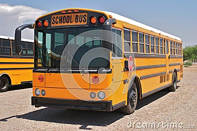 Schoolbus Stock Photo