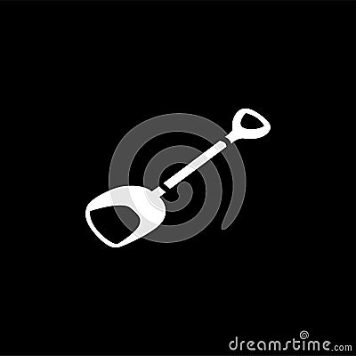 Schop Icon On Black Background. Black Flat Style Vector Illustration Vector Illustration