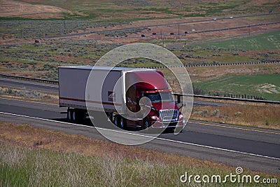 Schuster Trucking / Red International Editorial Stock Photo