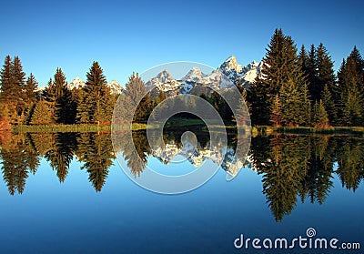 Schwabacher Landing Stock Photo