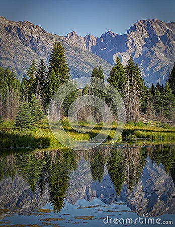 Schwabacher Landing Stock Photo