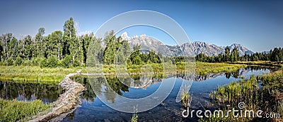 Schwabacher Landing Stock Photo