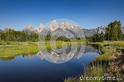 Schwabacher Landing Stock Photo