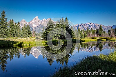 Schwabacher Landing Stock Photo