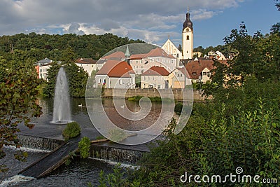 Schwandorf in Bavaria Stock Photo