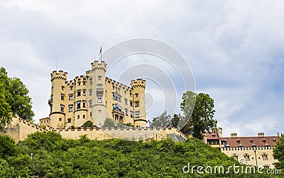 Schwangau, Germany Hohenschwangau Castle Editorial Stock Photo