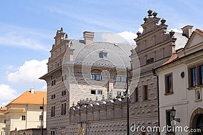 Schwarzenberg Palace Stock Photo