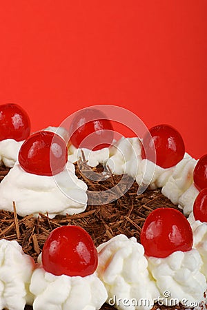 Schwarzwaelder Kirschtorte Stock Photo