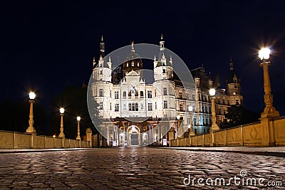 Schwerin Castle, Germany Stock Photo