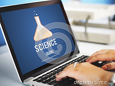Science Biology Chemistry Education Physics Study Concept Stock Photo