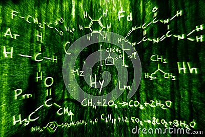 Science Chemistry Illustration 03 Stock Photo