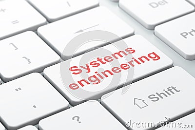 Science concept: Systems Engineering on computer keyboard background Stock Photo