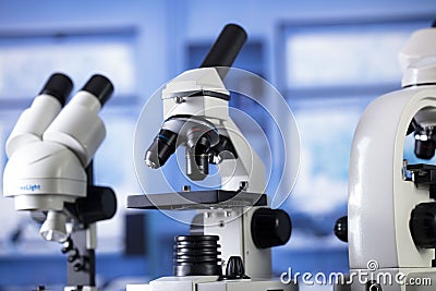 Science concept. Laboratory theme. Place for text. Stock Photo