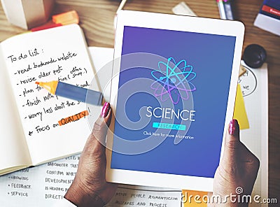 Science Education Experimental Innovation Subject Concept Stock Photo